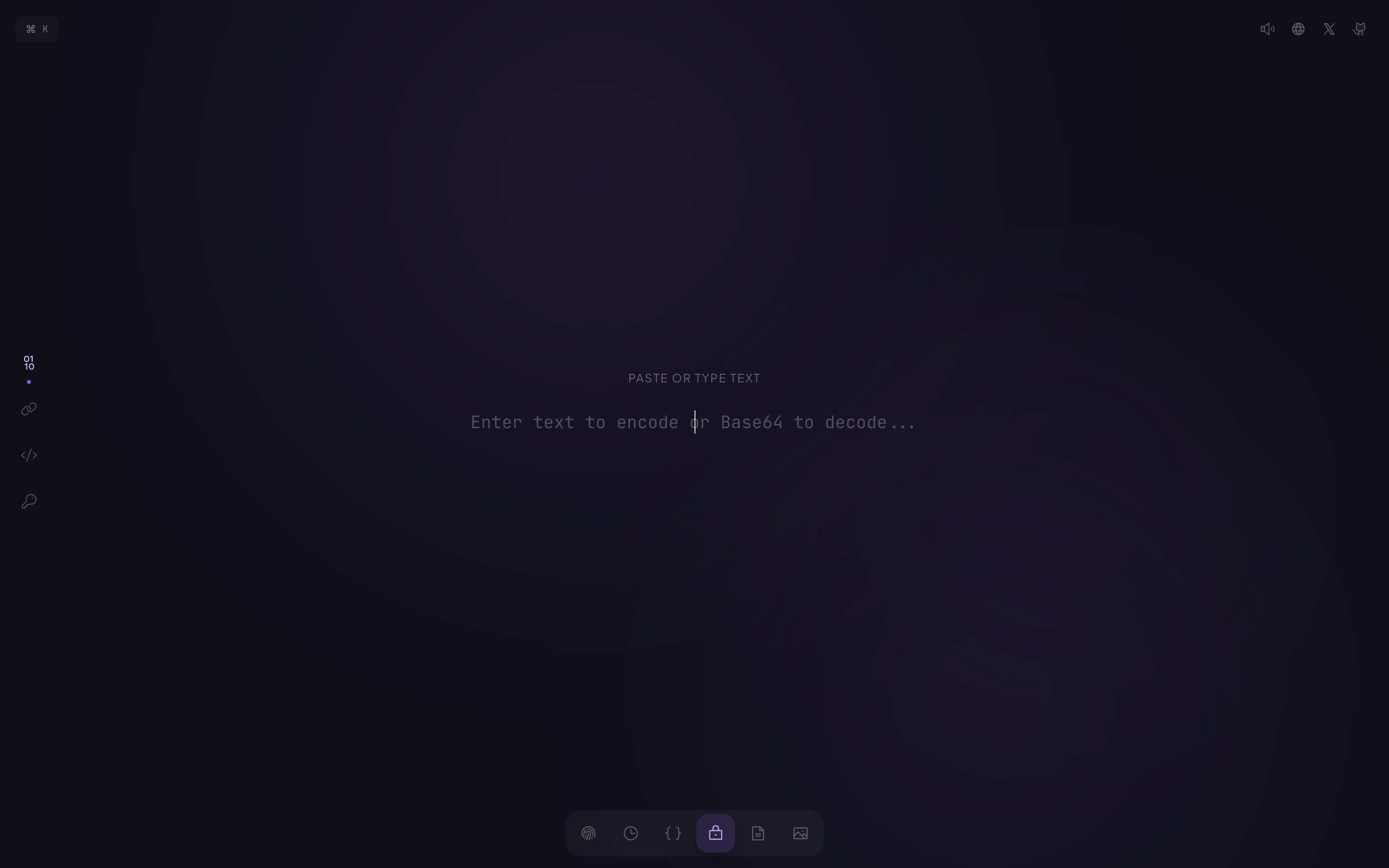 Base64 — encode and decode text